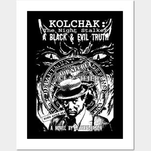 Pencil White Kolchak a black and evil truth Posters and Art